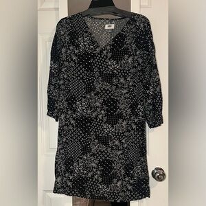 Long Sleeve Mini Dress - M